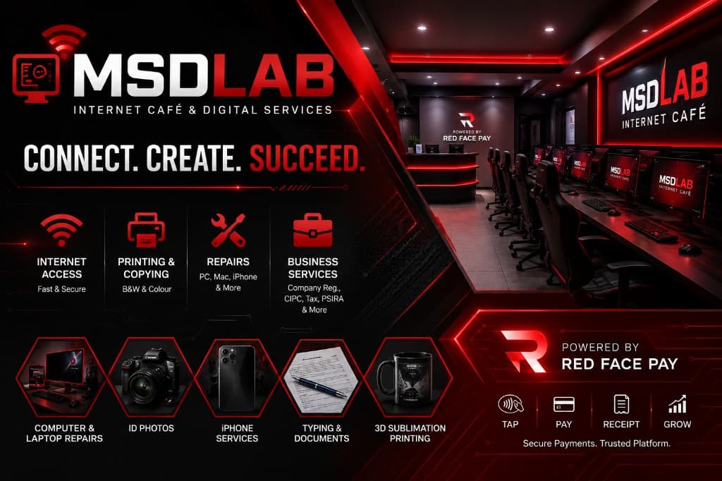 MSDLAB Internet Café and digital services